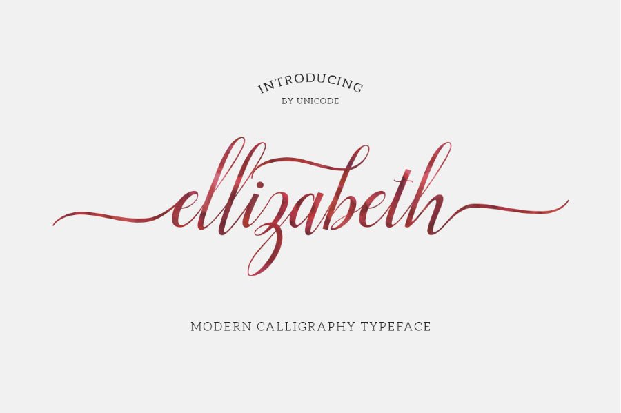 Ellizabeth Script Free Demo