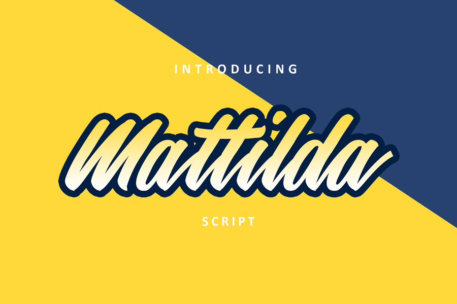 Mattilda Script Free Font