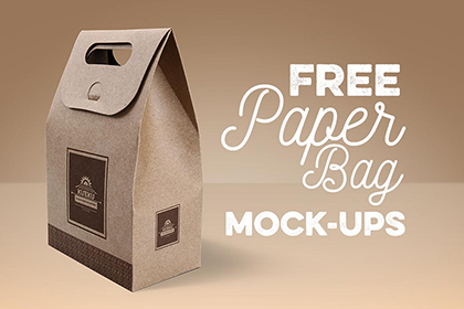 Download Kraft Paper Bag Mockup — Free Design Resources