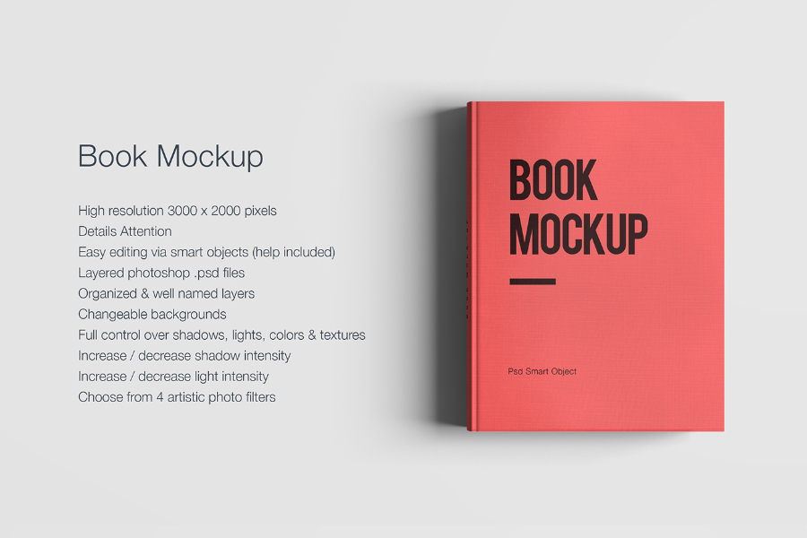 Download Free PSD Book Mockup - Free Design Resources