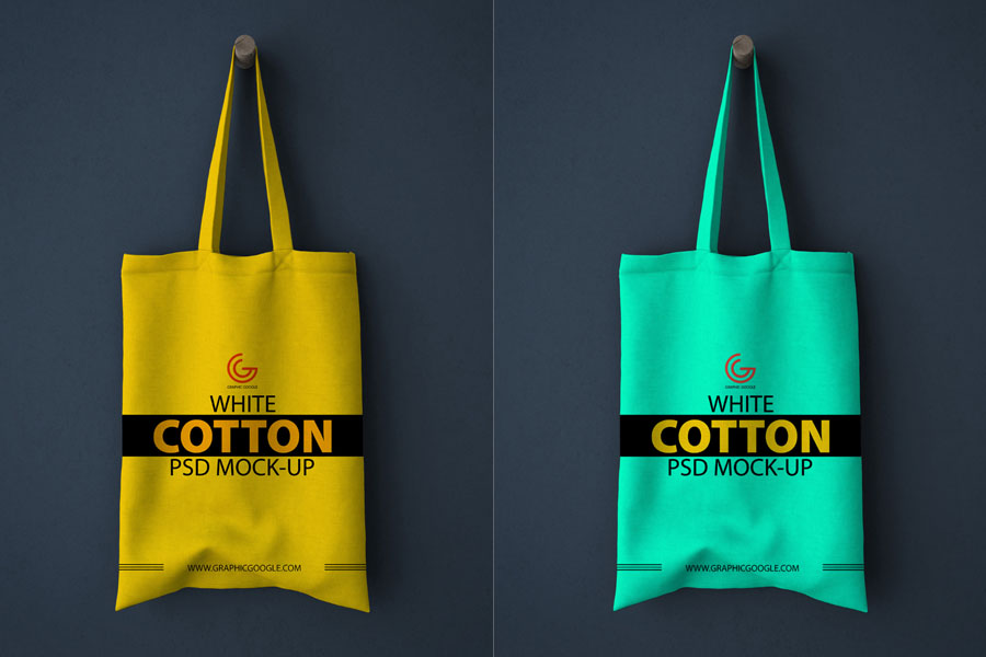 Download Free White Cotton Bag Mockup — Free Design Resources