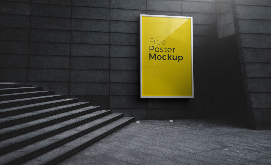 Download Free Poster and Billboard Mockups - Free Design Resources