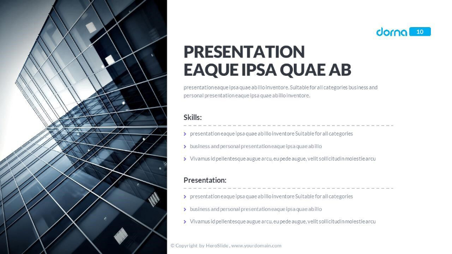 Dorna Free PowerPoint Template
