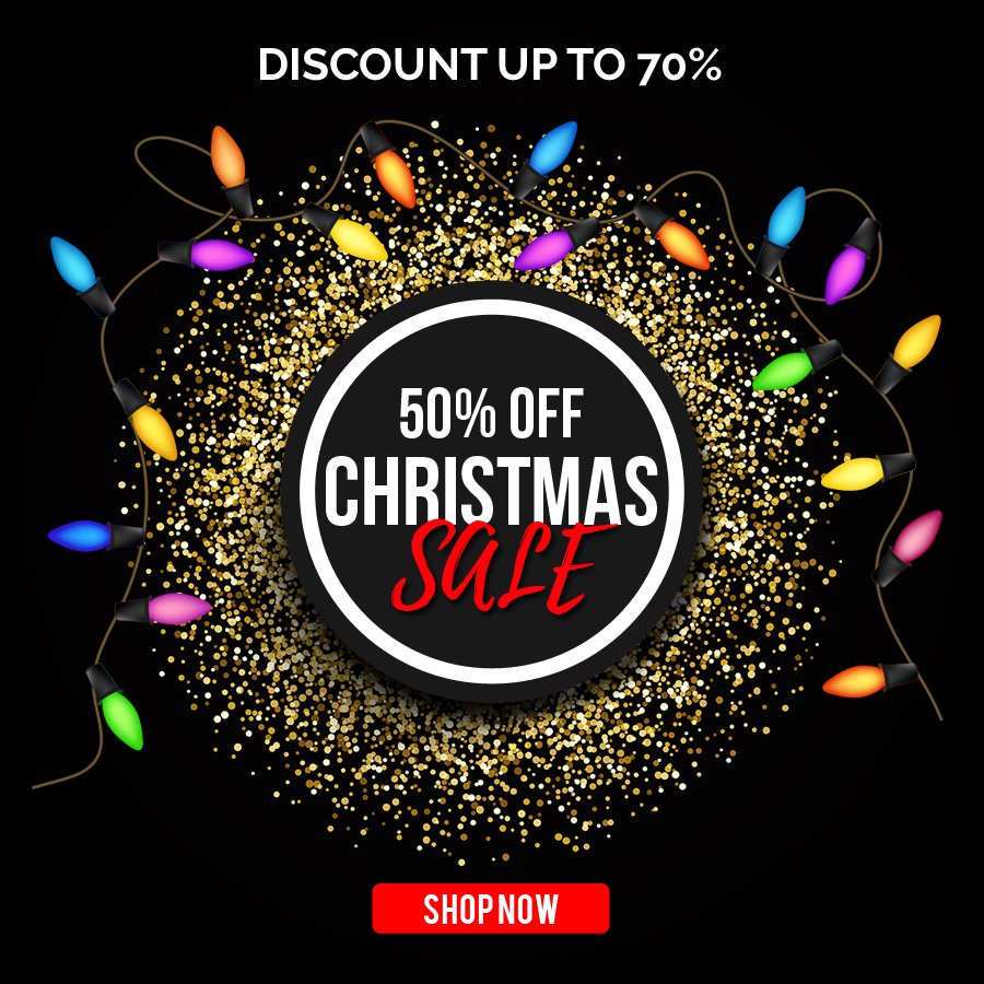 christmas sale banner