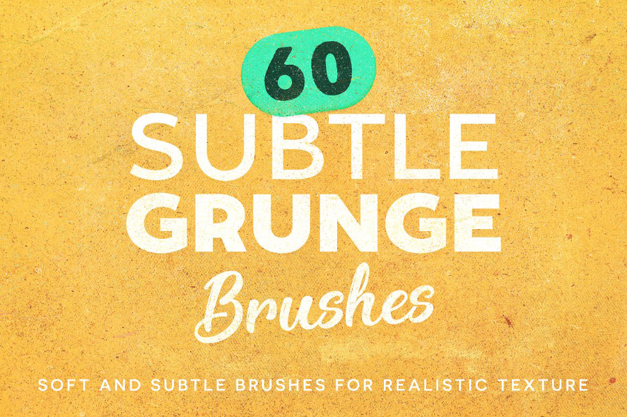 subtle grunge brushes