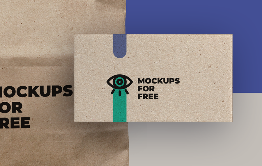 Free PSD Paper Bag Mockup
