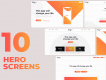 10 Free Hero Screens Pack