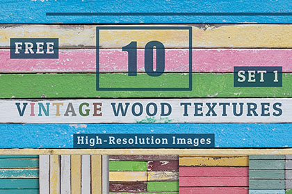 10 Vintage Wood Textures