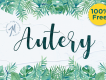 Autery Script Font Free
