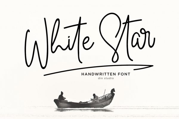 White Star Script Font Demo