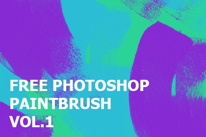 Free Photoshop Paintbrush Pack