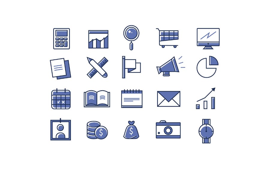 Office Icon Pack  Office icon, Work icon, Icon design inspiration