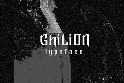 Ghillion Gothic Free Font