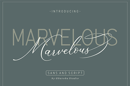 The Marvelous Font Duo