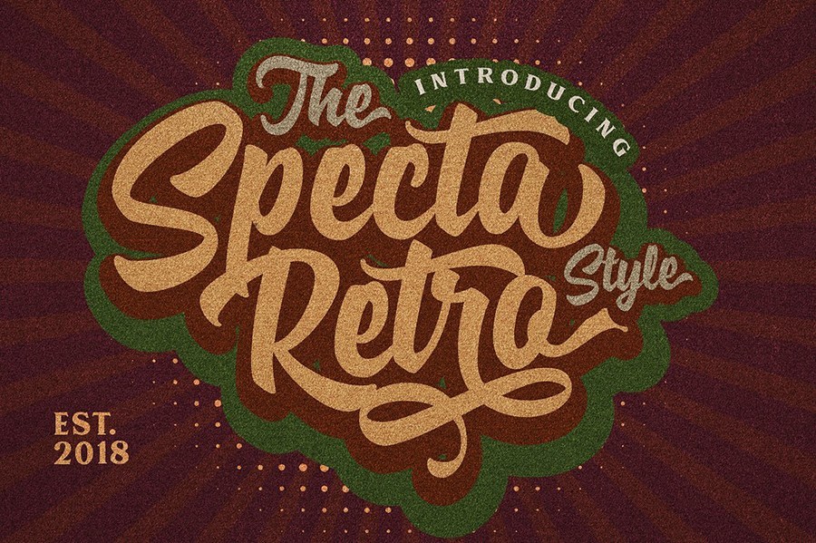 Specta Retro Style Free Demo