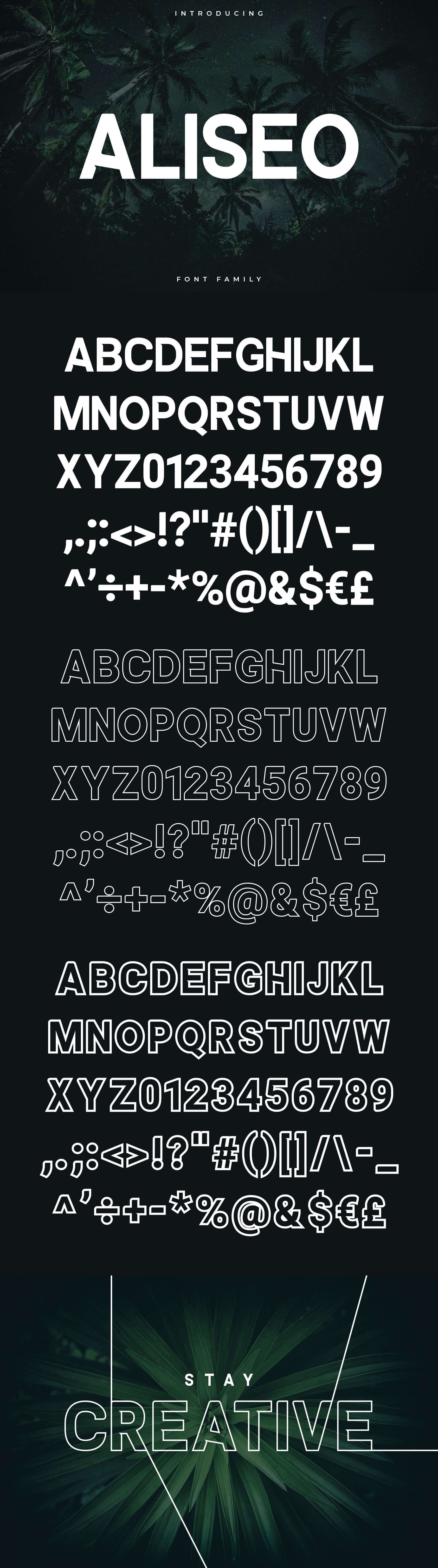 Aliseo Sans Serif Font Demo