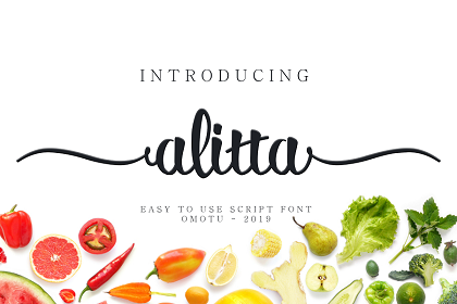 Alitta Script Font Demo
