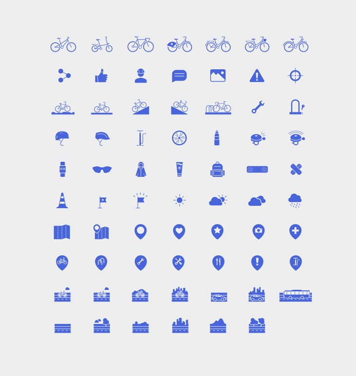 Free Bike Icon Collection