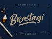 Brastagi Handlettering Font Demo