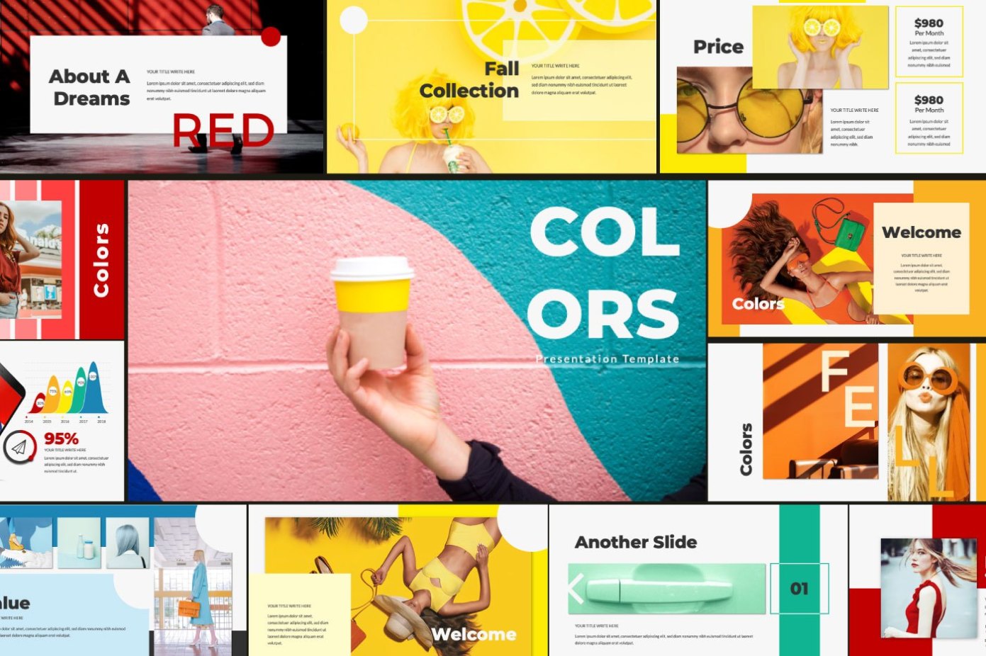 COLORS Free PowerPoint Template