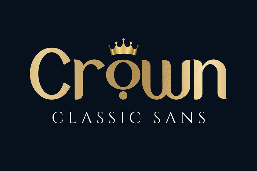 Crown Display Font Demo