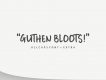 Guthen Bloods Font Demo