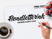 Handletterink Script Free Font