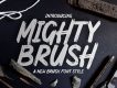 Mighty Brush Font Free Demo