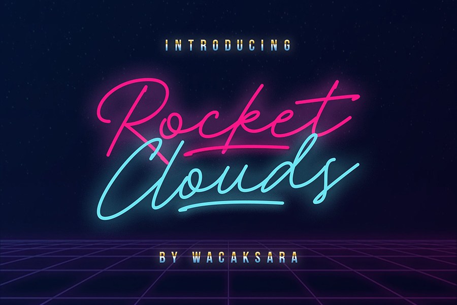 Free Rocket Script Fonts