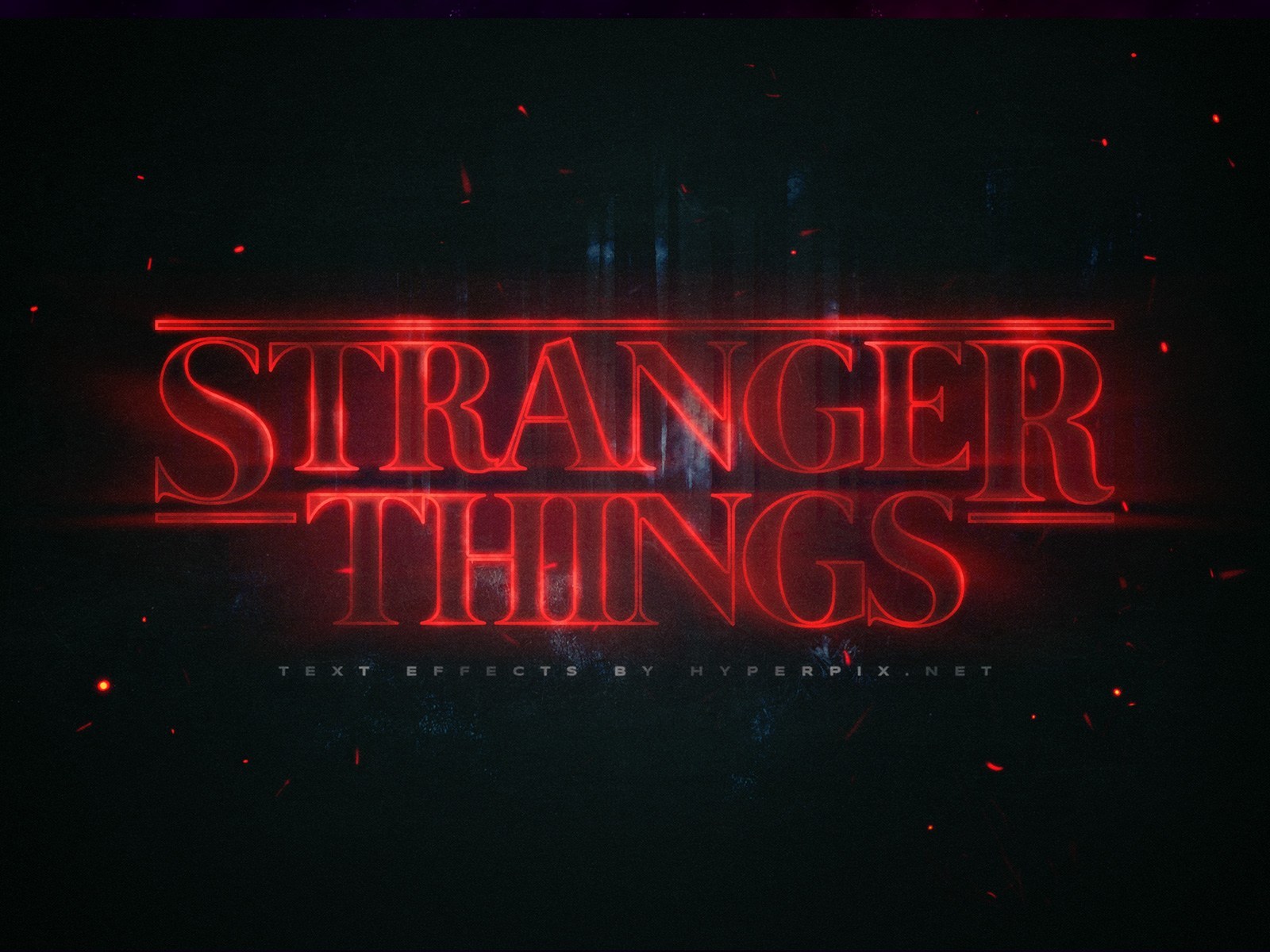 Stranger Things Text Effect