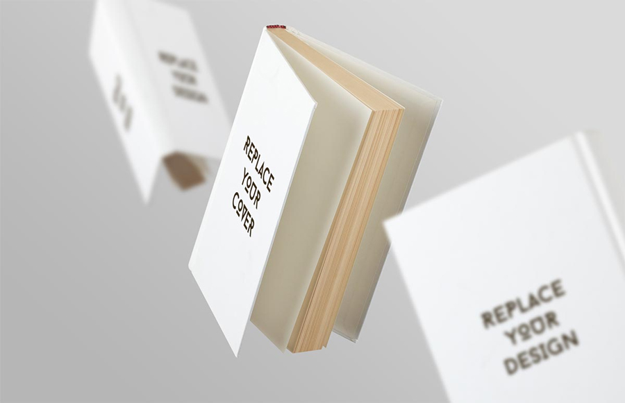 Download Free Book Cover Mockup - Free Design Resources