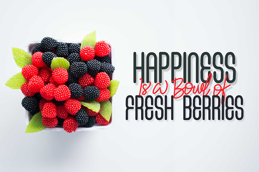 Fresh Berries Font Duo