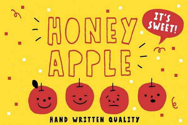 Honey Apple Juicy Free Font