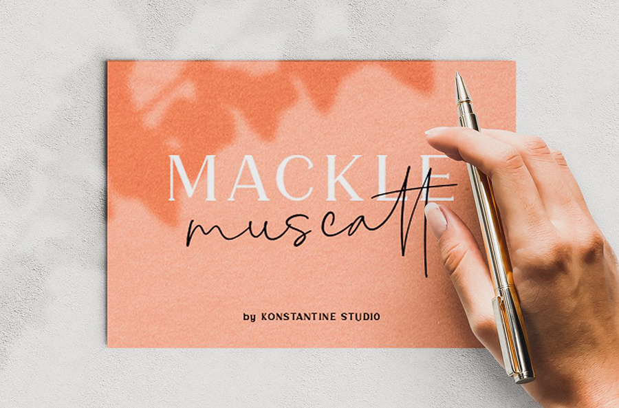 Mackle Script Font Demo