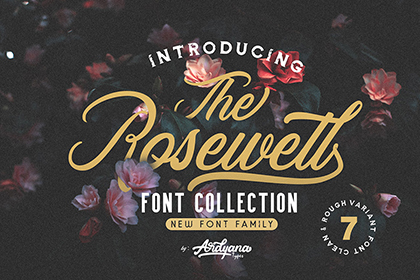 Rosewell Script Free Demo