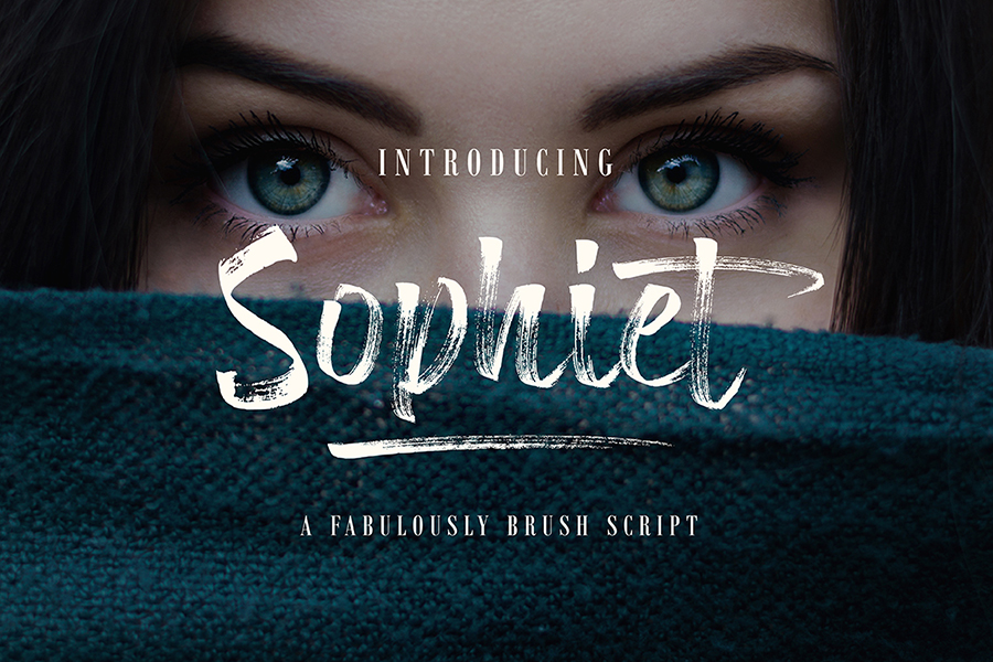 Sophiet Brush Script Font