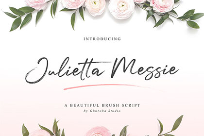 Julietta Messie Script Font