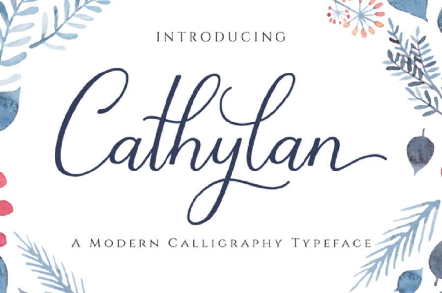 Cathylan Script Free Font