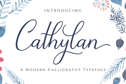 Cathylan Script Free Font