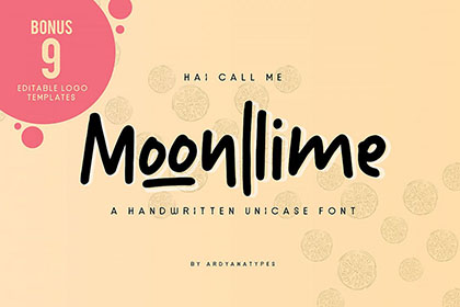 Moonllime Free Font Demo