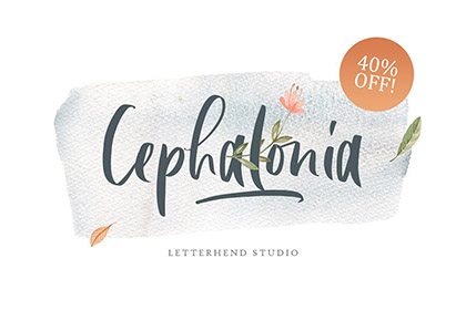 Cephalonia Handlettering Font
