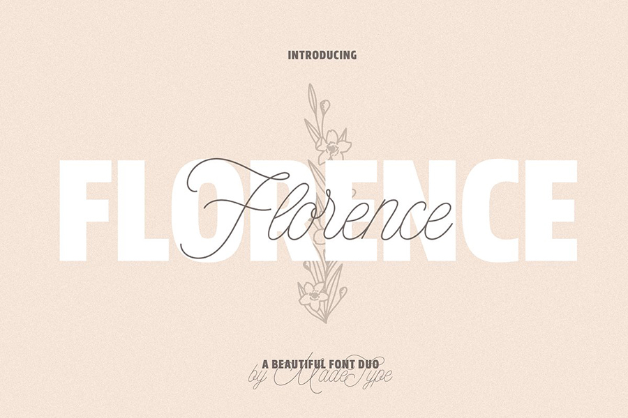 MADE Florence Font Duo