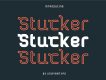 Stucker Display Font Demo
