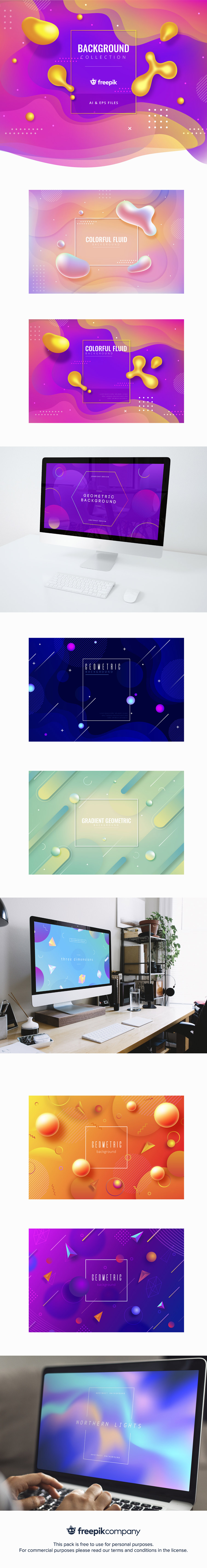 Modern Vector Background Collection