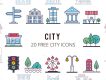 City Vector Free Icon Set