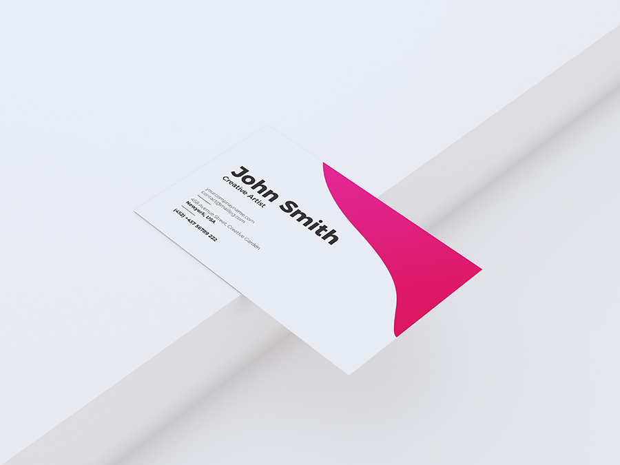 Simply Minimal Bussiness Card Mockup