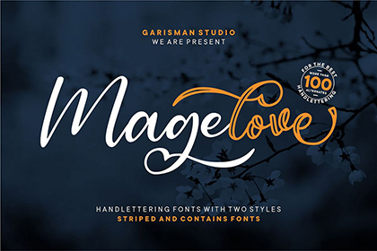 Magelove Handlettering Script
