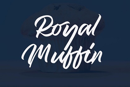 Royal Muffin Handlettering