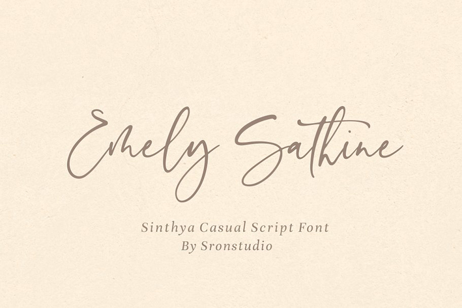 Sinthya Casual Script Demo