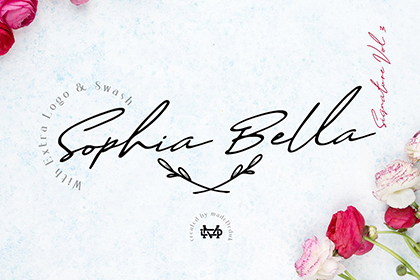Sophia Bella Signature Font